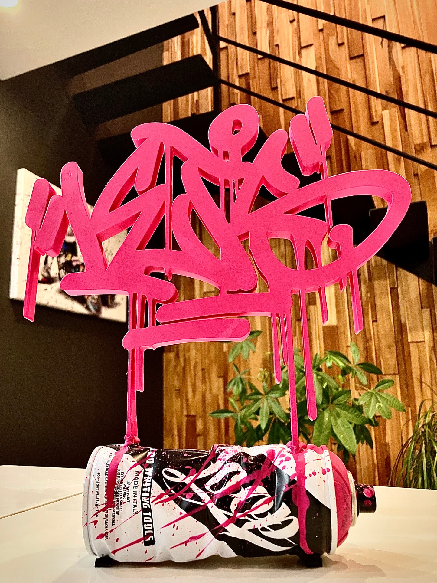 Graffiti Sculpture "LETS"