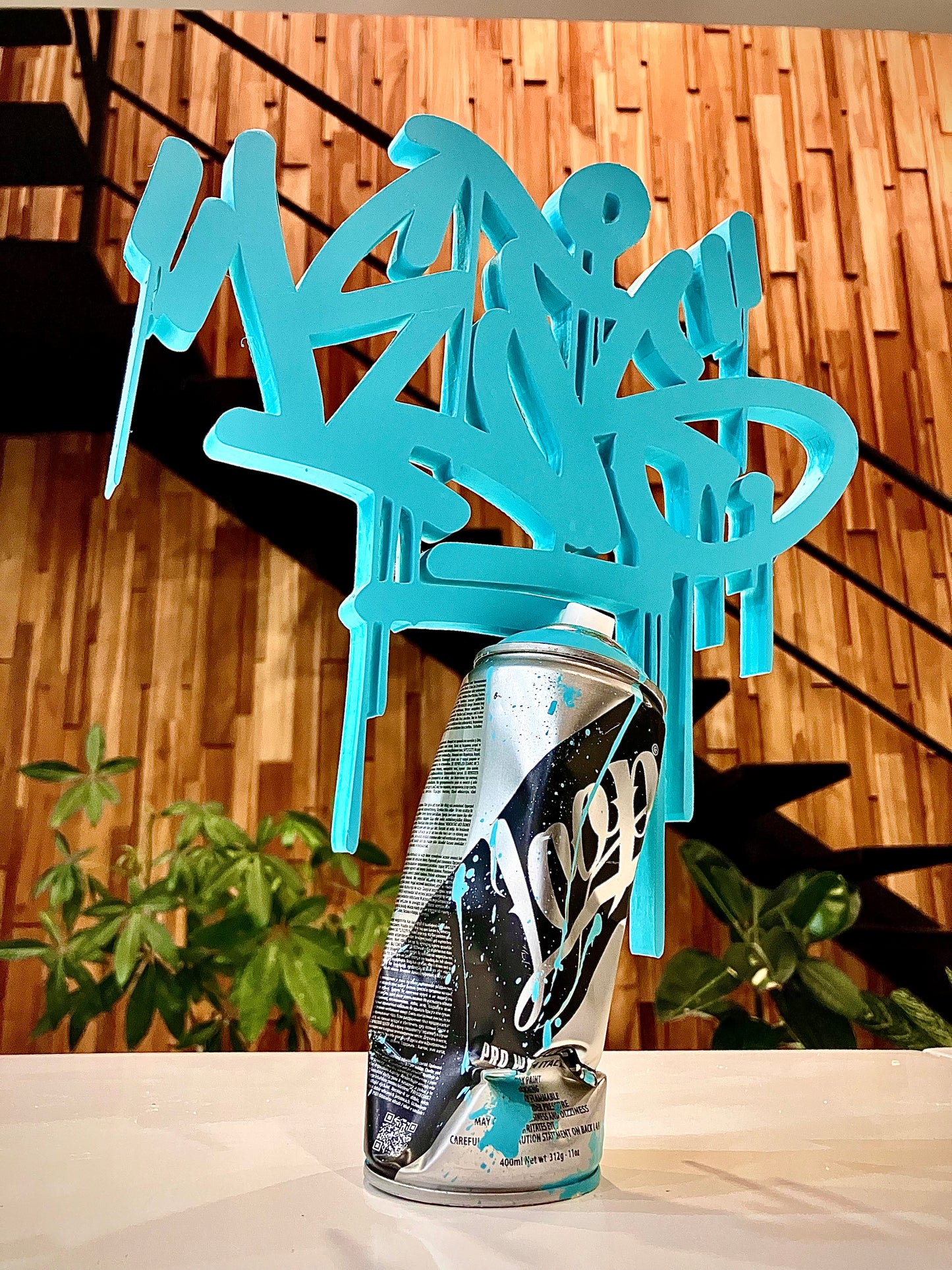 Graffiti Sculpture "LETS"