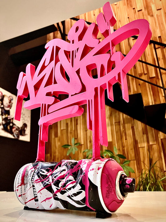 Graffiti Sculpture "LETS"