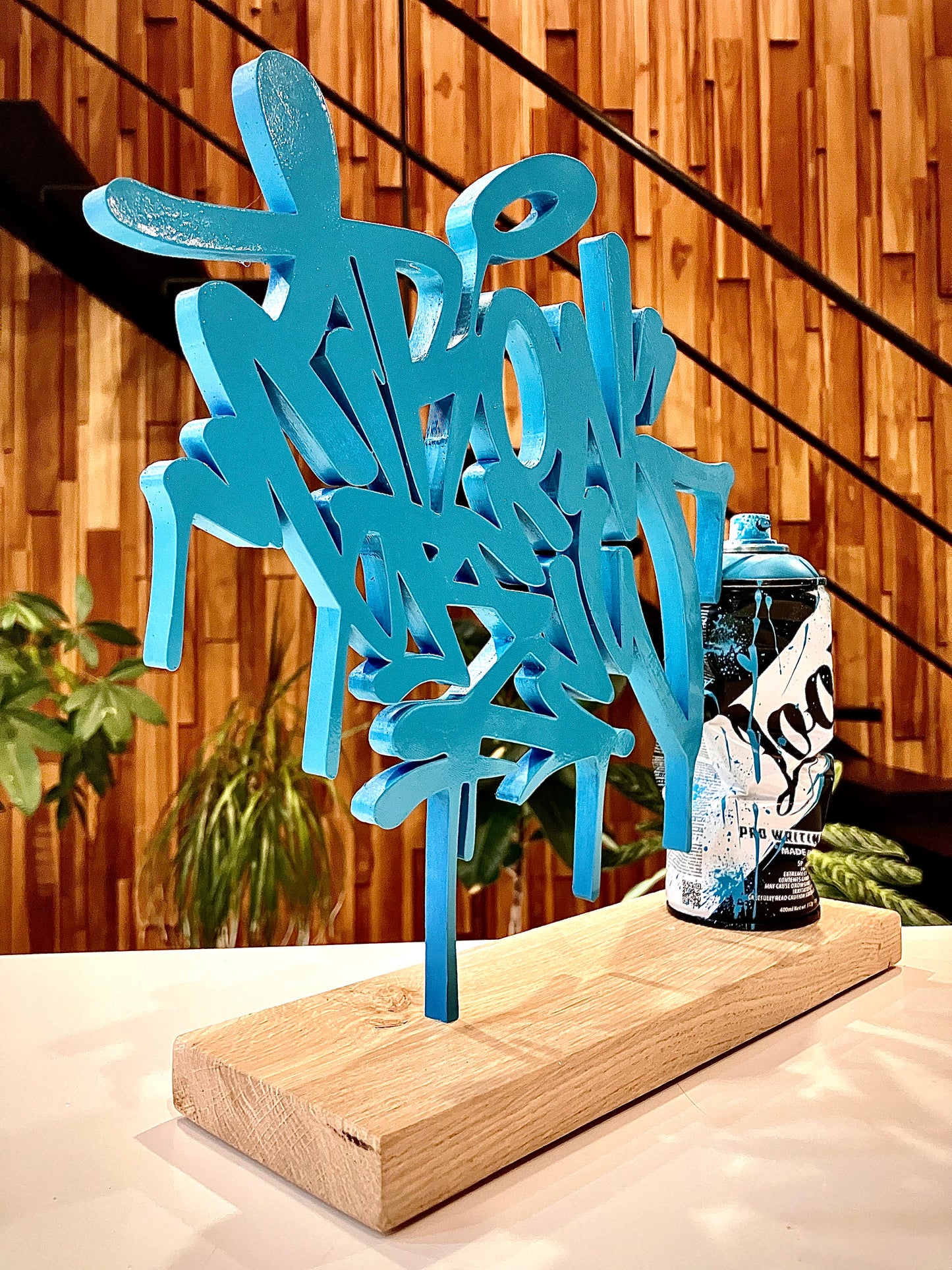 Graffiti Sculpture "Iron Crew"
