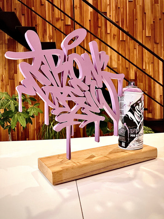 Graffiti Sculpture "Iron Crew"