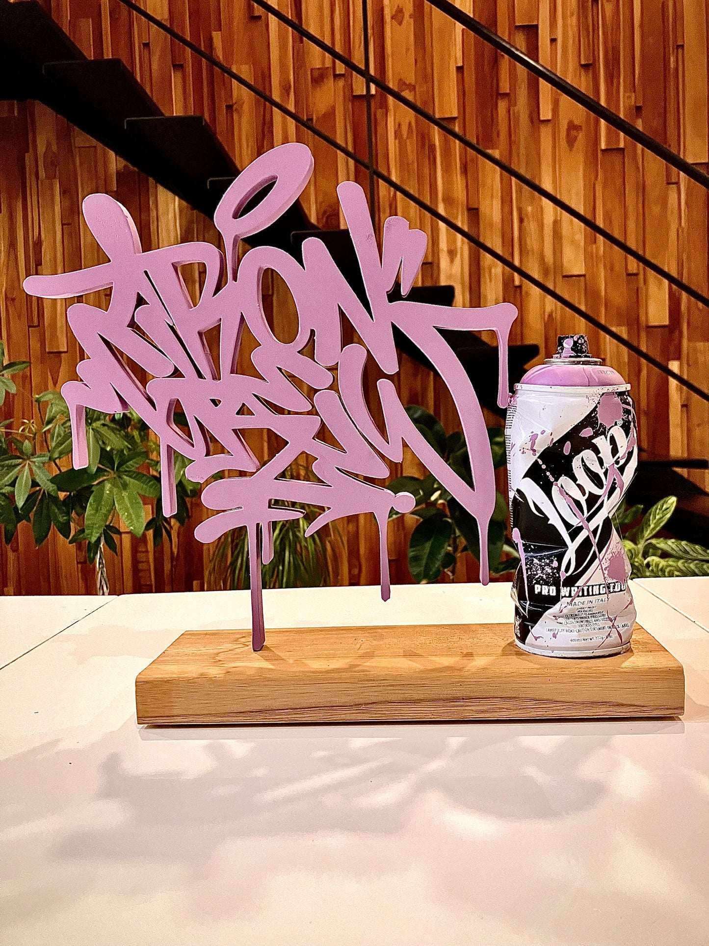 Graffiti Sculpture "Iron Crew"
