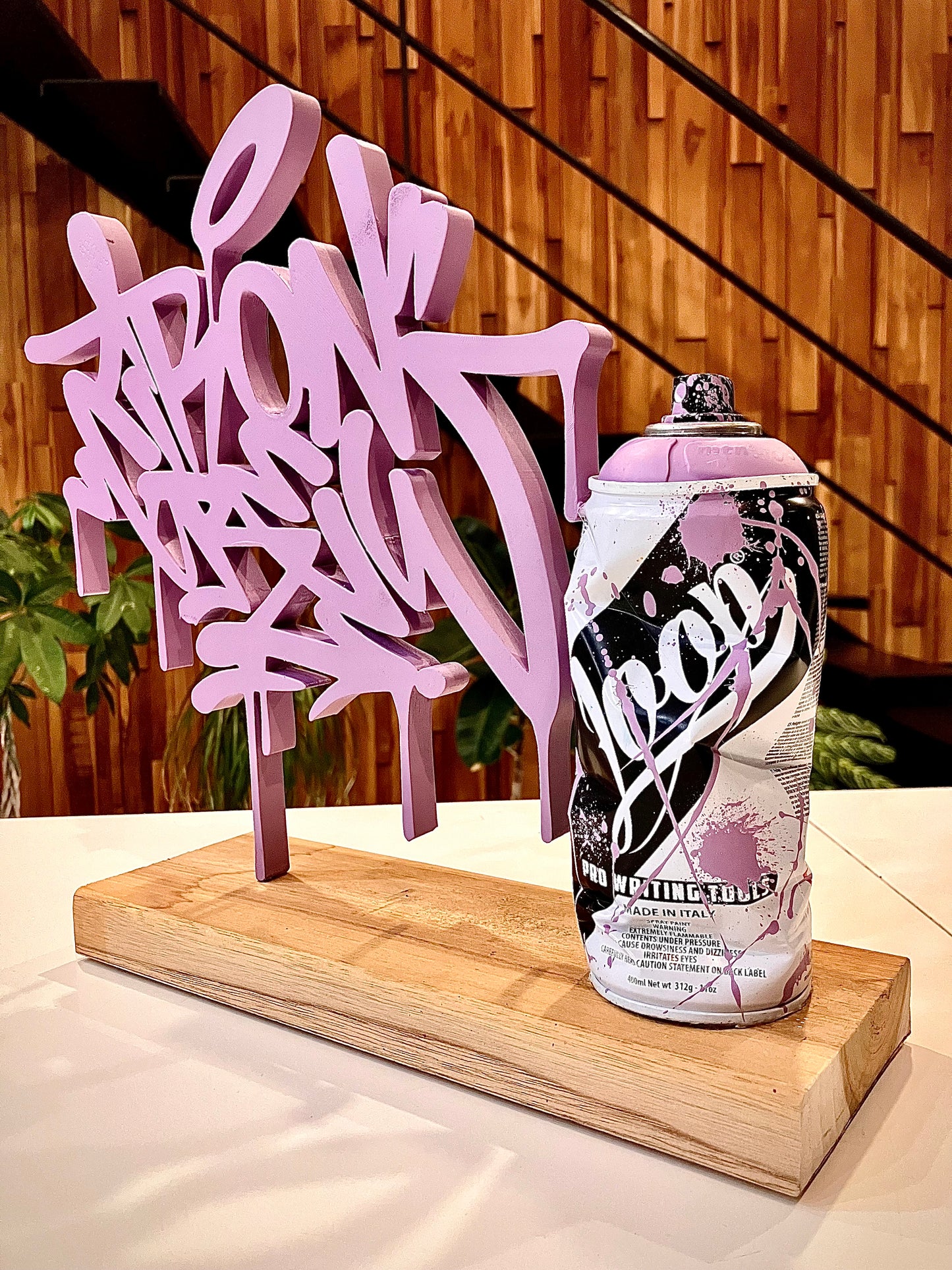 Graffiti Sculpture "Iron Crew"