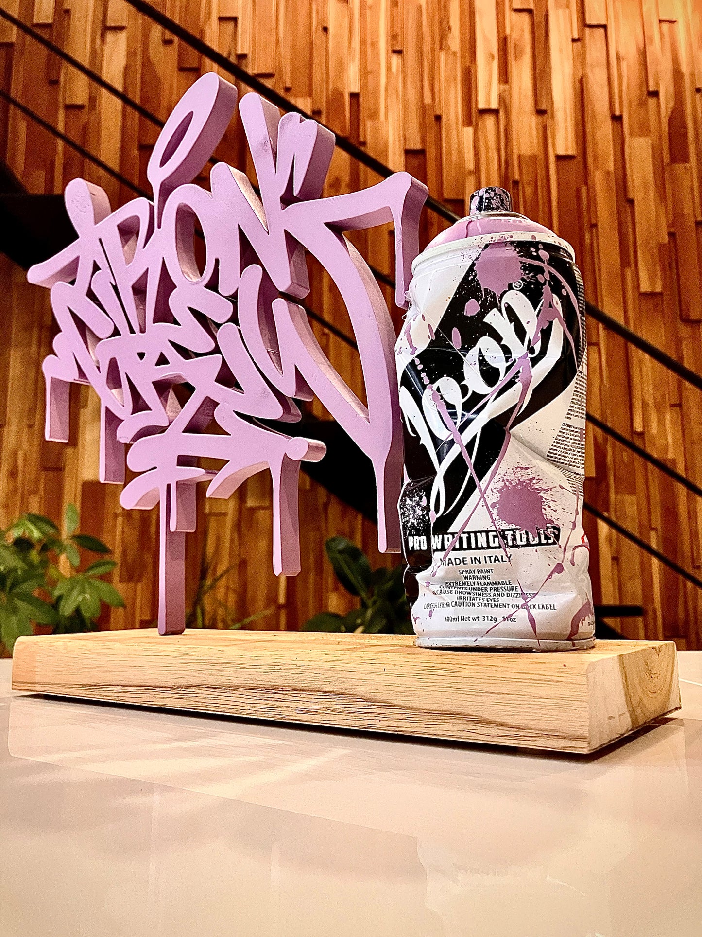 Graffiti Sculpture "Iron Crew"