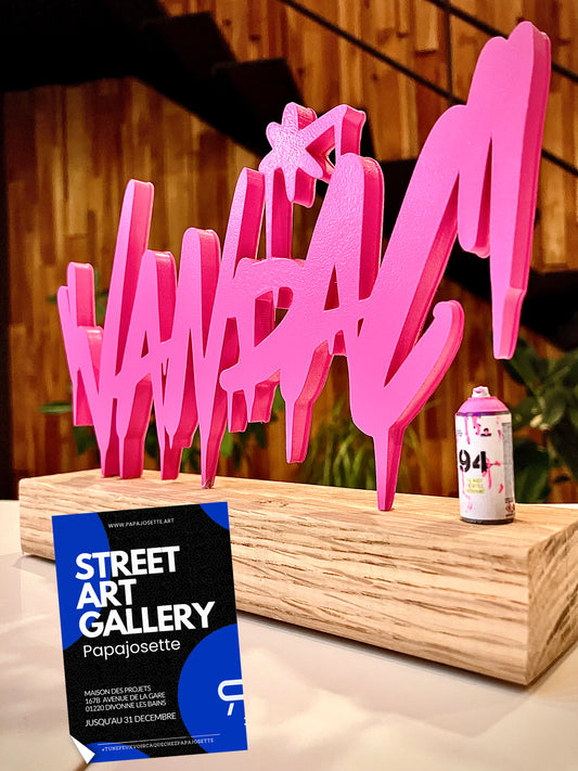 Graffiti Sculpture Mini "Vandal"